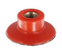 woleyuu 1 disco abrasivo con piastra di supporto filettata M10/M14/M16 da 2 pollici e 50 mm con gancio e passante for lucidatura