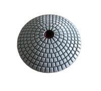 woleyuu 1 disco abrasivo flessibile convesso da 4 pollici e 100 mm, tampone di lucidatura convesso a umido diamantato