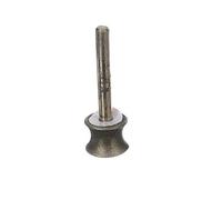woleyuu Mola diamantata for smusso a Bordo Dritto for aeroplani in Vetro, Gambo da 6 mm(As Shown 10mm)