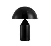 WOLEYUU Nordic Postmodern Minimalist Piccolo Tavolo Lampada Design Semplice Creativo Fungo Decorativo Nero Scrivania Luce per Bedside Camera da Letto