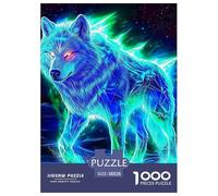 Wolf 1000 Pezzi-Puzzle 3D High Definition Animals Wildlife Puzzle Adulti Impegnativo E Difficile Per Straordinario Regalo Per Amore E Amico 38x26cm/1000pcs