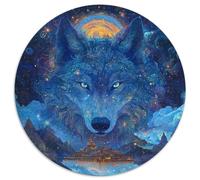 Wolf 1000 Pieces Jigsaw Puzzles For Adults Educational Games Stress Relieving Entertainment Exercise The Memory of The Brain for Adults And Kids, Age 12 Years Up 1000pcs (67.5x67.5cm)