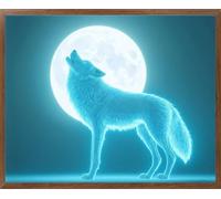 Wolf 5D Diamond Painting Kit Completo 135x100cm L-355