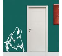 WOLF - Adesivo murale wall sticker in vinile 55x65 cm