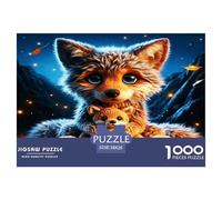 Wolf And Bear Doll Jigsaw Puzzle,1000 Pezzi Classici, Per Adulti E Bambini Da 14 Anni E Più Giochi Educativi Giocattoli Perfetto Per Appassionati Di Esperti - Regalo Per Amore E Amico 38x26cm/1000pcs