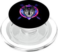 Wolf Animals Funny Graphic Wolve Lover PopSockets PopGrip per MagSafe