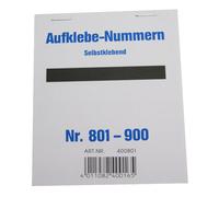 Wolf Appenzeller &AMP; 400801 801-900-Self-Adhesive Numbered Stickers, Self-Adhe