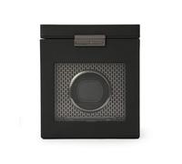 WOLF Axis Single Watch Winder Met Opslag - Powder Coat