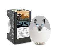 Wolf BeepEgg - Timer per uova bollente - Cuociuova musicale per uova sode, medie, dure, adatte per alimenti, timer per uova galleggianti cantanti - Cuociuova per 3 livelli di cottura - Brainstream