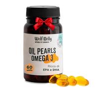 Wolf Belly Omega 3 per Cani e Gatti 100% Naturale (60 Capsule) con EPA e DHA