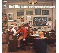 Wolf Biermann - Warte nicht auf beßre Zeiten (1973) / Vinyl record [Vinyl-LP]
