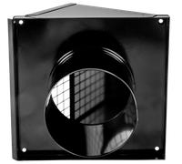 Wolf Cappa a parete DN125 Colore: nero, per CWL - 2575806