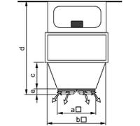 Wolf cono adattatore per serranda di induzione per LH 100 - 6500937