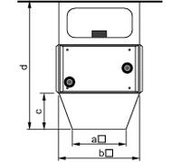 Wolf Cono di diffusione per Aerotermo TopWing TLH 63 - 6500406