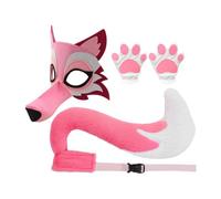 Wolf Costume Set Stage Performance - Cosplay Clothing Props Cosplay Wolf | Cosplay Wolf Tail and Gloves for Cosplayers Performers Carnival | Stage Performance Masquerade School Plays Themed Events Set