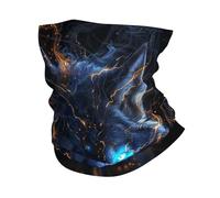 Wolf dalla Luce Blu Uomo Donna Sciarpa al Collo Multiuso Sciarpa A Tubo Elastico Bandana per Sports Campeggio Ciclismo
