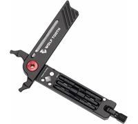 Wolf Dente - Pinza a 8 punte con bullone rosso