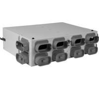 Wolf Distributore d'aria DN125 per CWL-F-150 6 attacchi 50x100 con 3 tappi terminali - 2577430