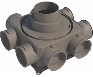 Wolf Distributore d'aria Piatto mini 8-75 per CWL - 2577835