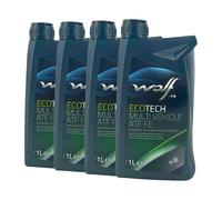 WOLF Ecotech Multi Veicolo Atf Fe Olio per Ingranaggi Dexron HP, VI, 4x1 Litro