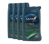 WOLF Ecotech Multi Veicolo Atf Fe Olio per Ingranaggi Dexron HP, VI, 4x1 Litro