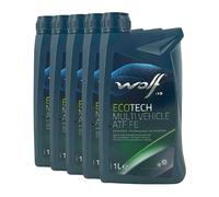 WOLF Ecotech Multi Veicolo Atf Fe Olio per Ingranaggi Dexron HP, VI, 5x1 Litro