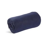 Wolf Essentials World' s Best Cozy-Soft Microfleece Travel Blanket, bambù Rosa, Pile, Navy, Confezione da 1