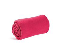 Wolf Essentials World' s Best Cozy-Soft Microfleece Travel Blanket, bambù Rosa, Pile, Pink, Confezione da 1