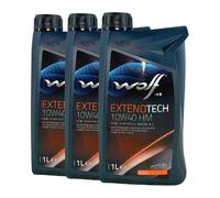 WOLF ExtendTech 10W-40 HM MB 226.5, MB 229.3, VW 502 00, VW 505 00, 3X1 Litro