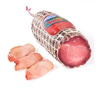 Wolf, Fiocco, Metà 1/2, Leggermente Affumicato con Tradizionale Tecnica di Affumicatura con Legno di Faggio, Senza Glutine, Sottovuoto 0,65 kg (min. netto garantito)