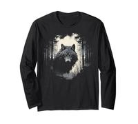 Wolf Forest Nature Maglia a Manica