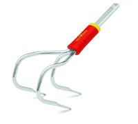 Wolf-Garten 1332000 BE-M Coltivatore/Sarchiatore, Rosso/Argento