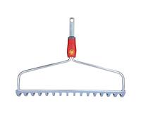 Wolf-Garten 71AAA029650 DO-M 40 Rastrello ad Arco, Rosso/Argento, 12.5x38x5..