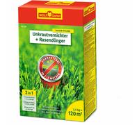 Wolf Garten 2,4Kg SQ120 Diserbante E Concime Per Prato Cura Del Prato 2 In 1