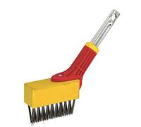 Wolf-Garten 2731000 FB-M Spazzola da Giardino, Rosso/Argento