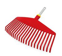 Wolf-Garten 3554000 UI-M Scopa per Foglie, Rosso/Bianco