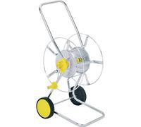 Wolf garten 5222000 argento giallo carrello avvolgitubo senza tubo