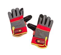 Wolf-Garten 7760003 GH-M 10 Guanti per Attrezzi, Rosso/Grigio