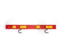 Wolf-Garten 79AMC001650 UM-M Porta Attrezzi, Rosso/Giallo, 10x36x83 cm