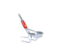 Wolf-Garten 7SingleAAA004650 IE-M Coltivatore Sarchiatore, Rosso/Argento, Single5x26.Singlex39.5 cm