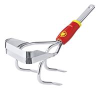 Wolf-Garten 7SingleAAA004650 IE-M Coltivatore Sarchiatore, Rosso/Argento, Single5x26.Singlex39.5 cm