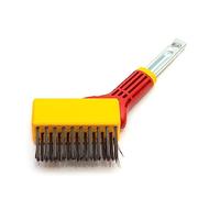 WOLF-Garten Spazzola per giunti FB-M, 90 mm, Rosso/Gialo