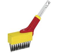 Wolf-Garten Spazzola per fughe Combisystem Multi-Star FB-M 9 cm Rosso/Gialo