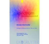Wolf Gerhard Schmidt Literatur intermedial (Copertina rigida)
