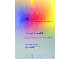 Wolf Gerhard Schmidt Literatur intermedial (Copertina rigida)