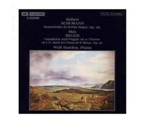 Wolf Harden SCHUMANN, R.: Humoreske, Op. 20 / REGER: Variations and Fugue, (CD)