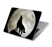 Wolf Howling at The Moon Case Cover Custodia per MacBook Pro 14 M1-M5 A2442 A2779 A2992 A2918 A3112 A3185 A3401 A3434 A3112