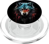 Wolf in Dir Alfa Wolf Lupi Amanti Wolf Odins Viking Wolf PopSockets PopGrip per MagSafe