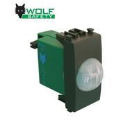 Wolf infrarosso antifurto sensore Jolly 12V compatibile Vimar Arke' nera - W-JM-