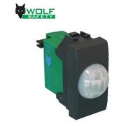 Wolf infrarosso sensore Jolly 12V compatibile ABB Elos nero - W-JM-BE